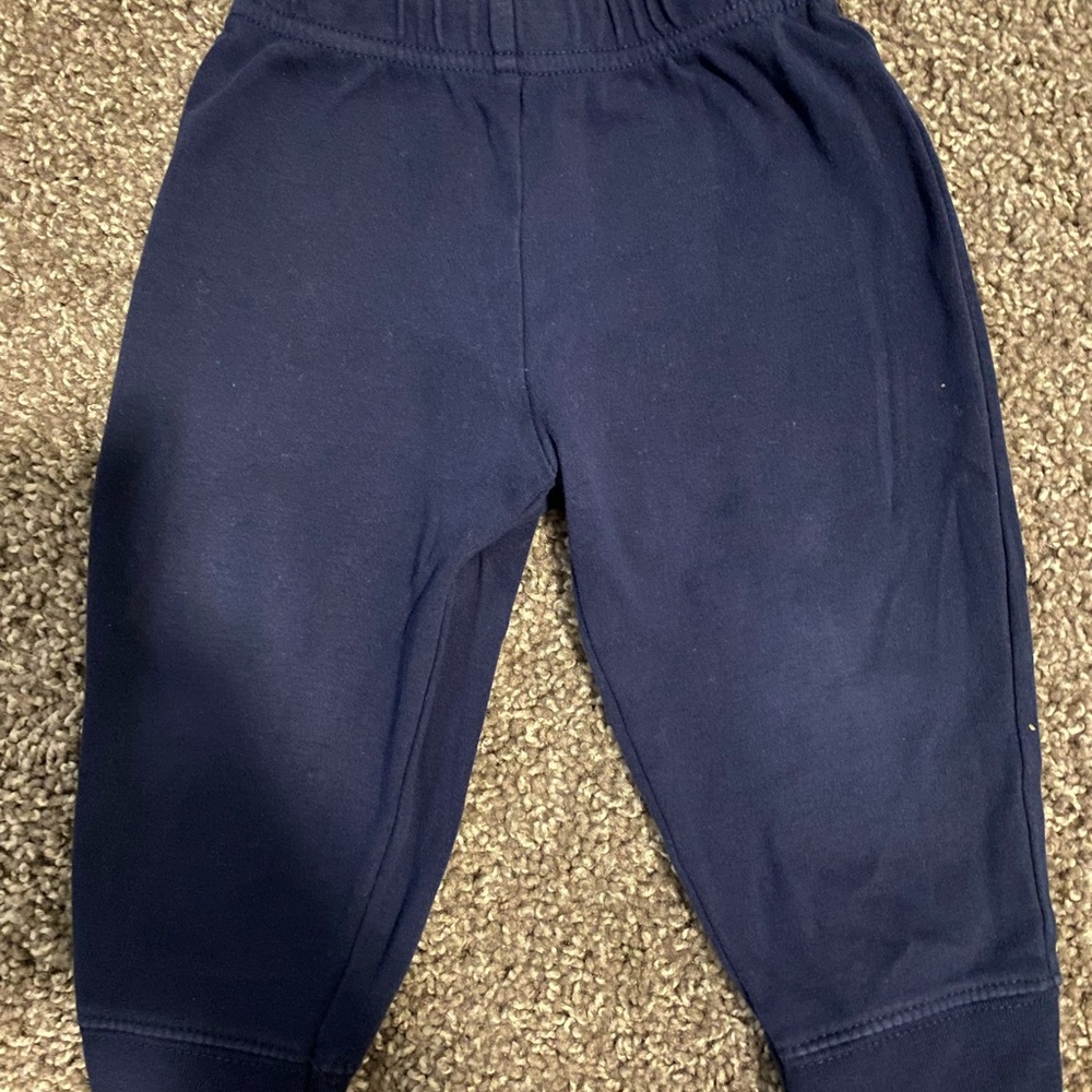 Carter’s brand Navy blue boys joggers, 12mth
